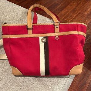 Coach canvas bag for travel